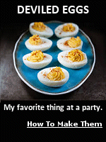  If you’re looking for an introduction to deviled eggs, this is the place to start: just eggs, mustard, mayonnaise, a dash of Tabasco and a festive sprinkle of paprika (or jazz things up with a garnish of chives). They are a simple and spectacular addition to a holiday table.